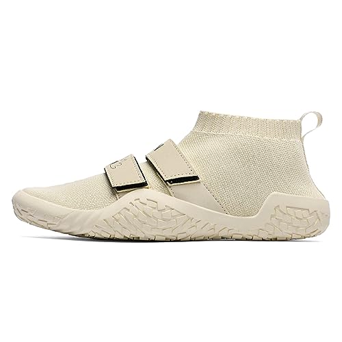 Foto von NGARY Herren -Gewichtheber -Schuhe Professionelle Gewichtheberschuhe Squat Fitness-Fitness-Turnschuhe mit rutschfesten Gummi-Sohle-Innenräumen,Beige,41 EU