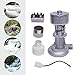 Cbhfmljd Micro Hydroelectric Generator, 500W 110V Hydroelectric Power Station, Water Turbine, Natural Water Power, Durable, Long Service Life, Easy to Use, Portable, Silver