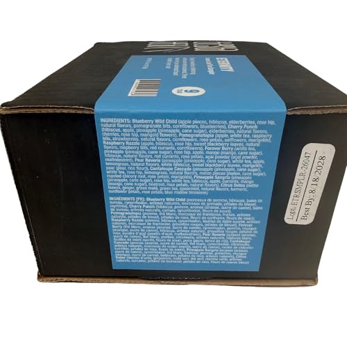 Image of Tiesta Tea - Eternity Sampler Dry Flight Set, Loose Leaf, High to No Caffeine, Makes Hot & Iced, Assorted Tea Sets with Herbal, White, Fruit Blends & More, 9 Resealable Sample Pouches