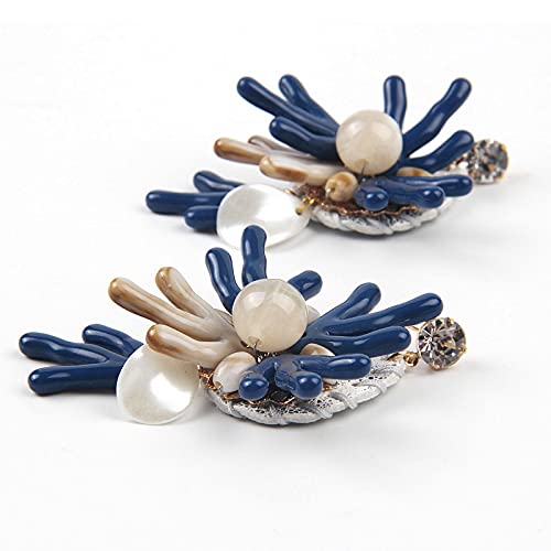 Boucles d'oreilles fleur légères pour lobes sensibles style bohème
