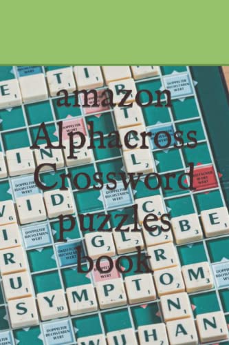 Preisvergleich Produktbild amazon Alphacross Crossword puzzles book