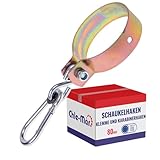 Chle-Mar – Schaukelhaken mit Schaukelschelle Ø80 mm | Schaukelaufhängung & Schaukelhalterung...