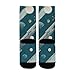 susiyo Starry Seabed Art Hiking Socks Boy Girls - Cushioned Crew Socks for Kids Soft, Breathable & Seamless Toe for All-Day Comfort