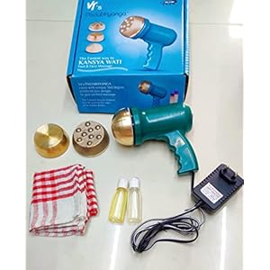 Kansya Wati Three Accessory Electric Massager, Multi-Colour