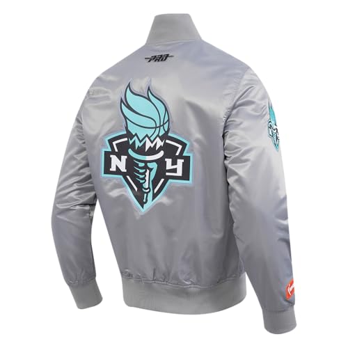 Image of Pro Standard Mens WNBA Classic Chenille Satin Jacket