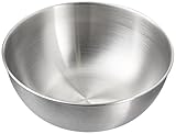 Material: Edelstahl Ibili Bistrot Schüssel aus rostfreiem Stahl, 16 cm Durchmesser, Fassungsvermögen: 0,9 Liter
