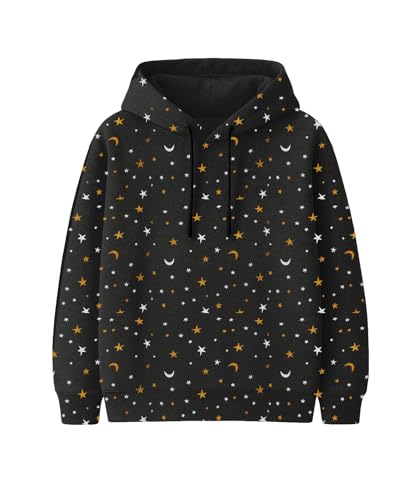 Image of Kids Hoodie Sweatshirt - Soft Cotton Hooded Winter Wear for Boys & Girls | Warm Stylish Pullover| Casual Kids Clothing for 2-16 Years - Comfortable Trendy Winter Hoodie for Children