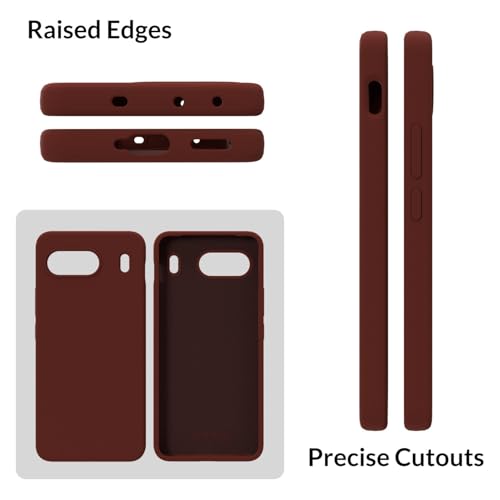 Image of SPRIG Compatible with OnePlus Nord 4 Premium SilkTone Back Cover Drop Tested Shock Proof Mobile Case for Men, Women, Boys and Girls with Camera Protection (Dark Brown)