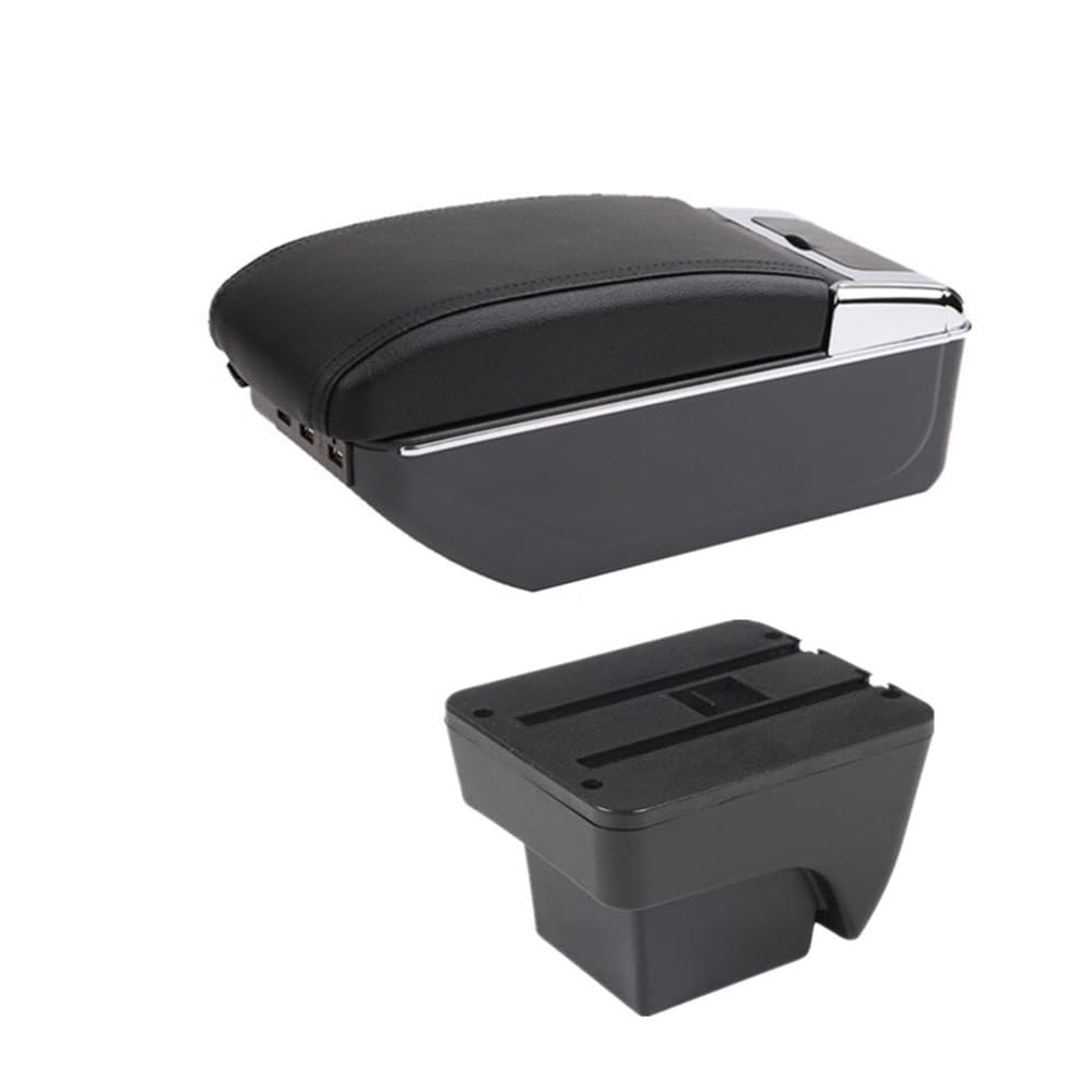 Yulegudi C Black Line 7Usb Car Armrests For Seat For Ibiza 6J For 6L 2018-2025