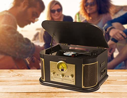 Technaxx Allemagne Bluetooth V2.0 Tourne-Disque Numérisation Disques Vinyles Cassettes CD Fonction Radio AUX RCA Haut… - Les Beatles, Paul McCartney, John Lennon, RIngo Starr, George Harrison Technaxx Allemagne Bluetooth V2.0 Tourne-Disque Numérisation Disques Vinyles Cassettes CD Fonction Radio AUX RCA Haut… – Image 4