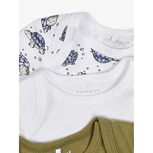Name It Nbmbody 3P Ss Loden Turtle Noos, Body