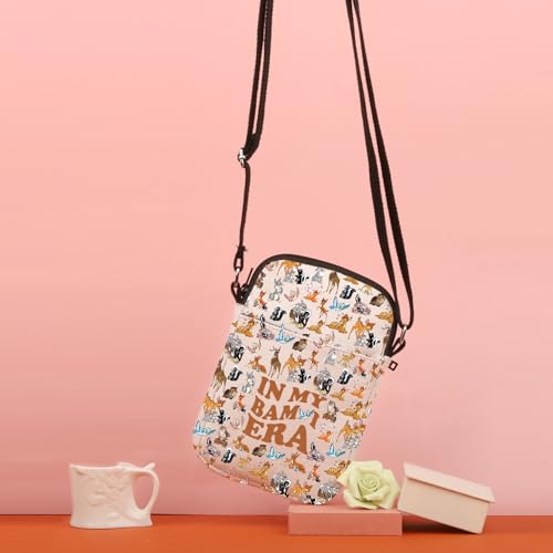 TSOTMO Deer Fans Crossbody Bag Family Holiday Family Trip Vacation Gift for Women Mom4