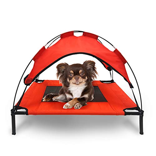 Elevated Dog Bed, Small Medium & Large Size Dog Cot, Outdoor Dog Bed