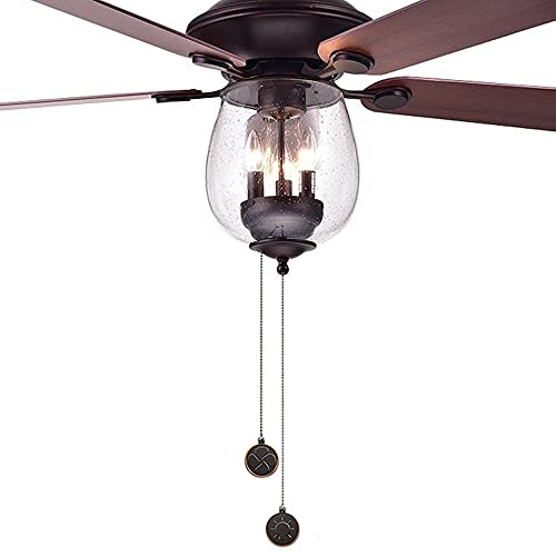 Ze-268S6- Ceiling Fan Pull Chain Fan Pulls Light And Fan Decorative 2Pcs Beaded Ball Fan Pull Chain, Fan Pulls Set With Connector, Orb #TOP1