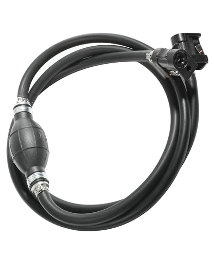 Xibao Tuyau de Carburant Essence Pompe pour Moto,Tuyau de Conduite de Carburant Moteur de Bateau,Kit de Connecteurs de Réservoir D'essence de Moteur de...
