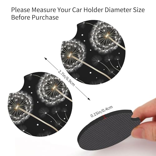 Portavasos para autos de neopreno 2 unidades miniatura 2