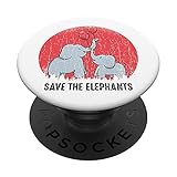 Photo Gallery save the elephants funny elephant lover ragazzi ragazze grafica popsockets popgrip intercambiabile Photo Gallery save the elephants funny elephant lover ragazzi ragazze grafica popsockets popgrip intercambiabile