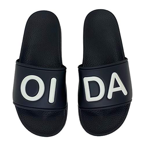 Ciabatte da bagno unisex OIDAletten, Nero (Nero )