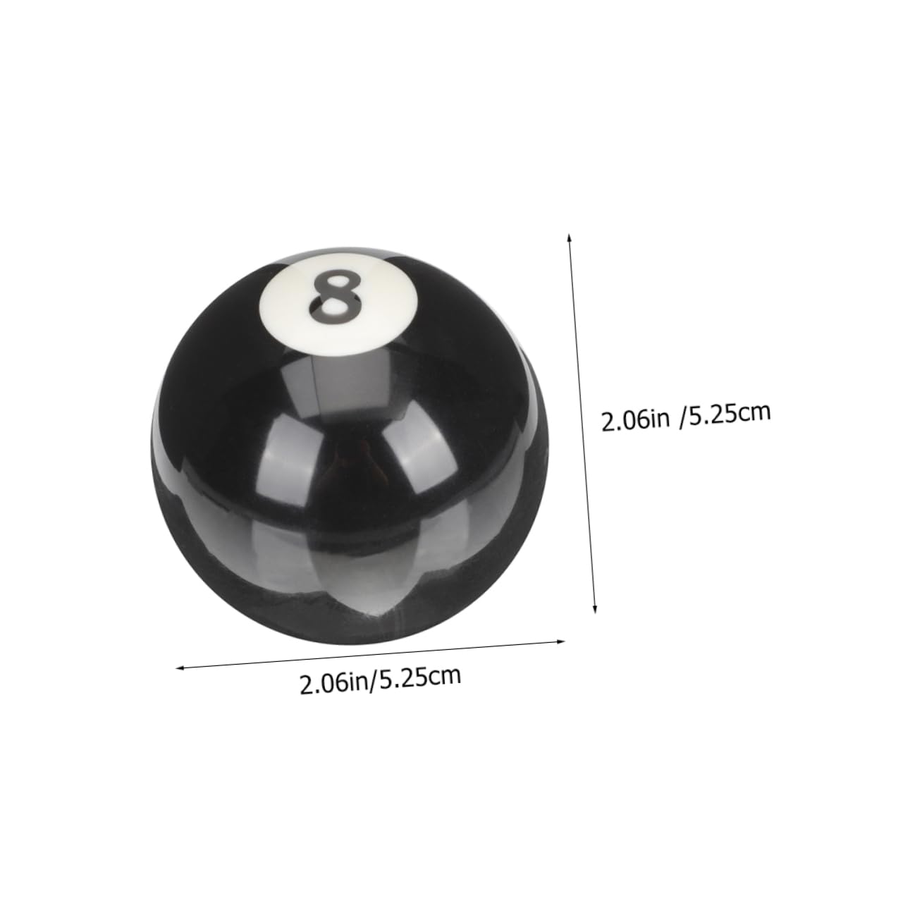 Abaodam Replacement Pool Cue Ball Durable Billiard Accessory for Enhanced Practice and Training Precision Engineered for Longevity and Scratch Resistance for Billiard Table Games