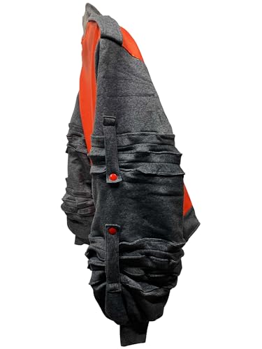 My Party Shirt Marty McFly Jr. Jacke mit verstellbaren Ärmeln, Rot/Ausflug, einfarbig (Getaway Solids), XL