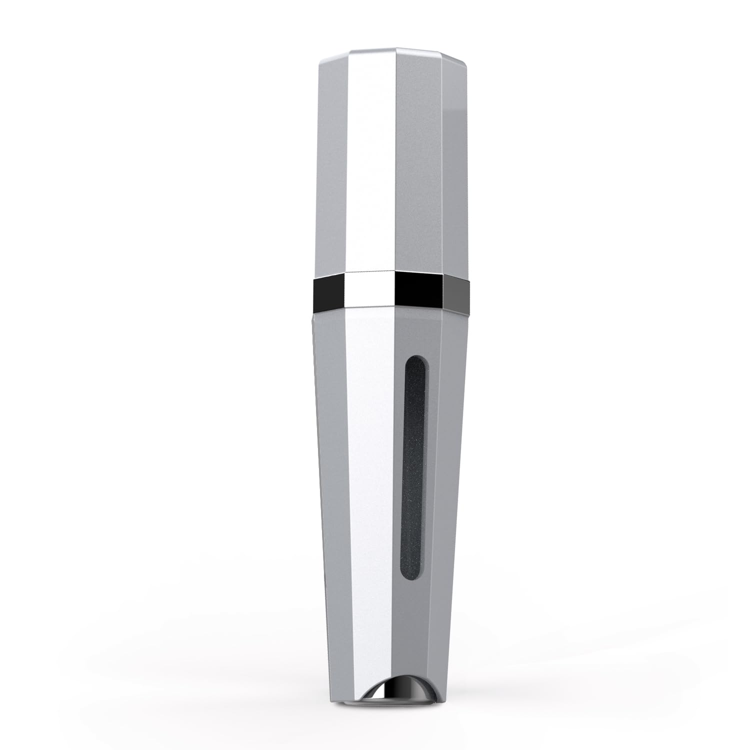Derma Roller 0 25mm with Integrated Serum Reservoir for Hair Beard Face and Skin - 140 Titanium Needles