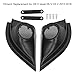 Fydun 2PCS Car Door Pillar Tweeter Cover Trim Speaker Panel Car Adaptations Replacement for HR‑V Vezel XR‑V CR‑V 2013‑2018
