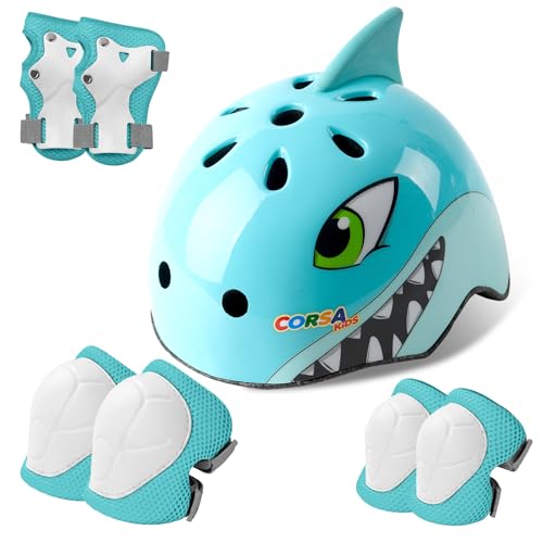 Image of Toddler Kids Bike Helmet, Adjustable and Multi-Sport, 3 Sizes for Ages 1-2-3-5-8-14 Years Child Infant Boys Girls