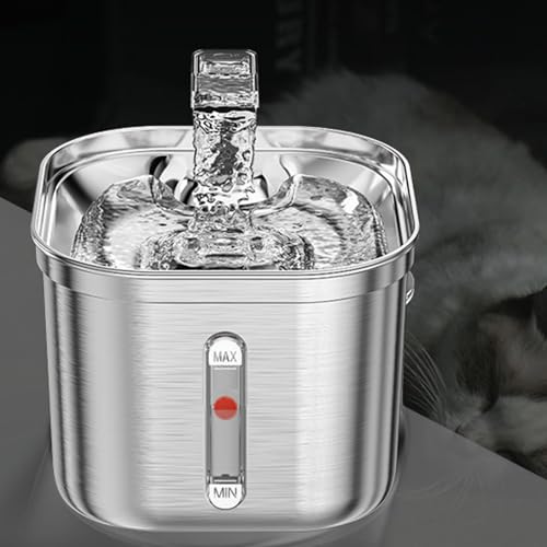 Fuente de agua automática para mascotas 2.20L miniatura 7
