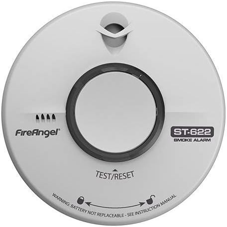 2 x ST-622T 10 Year Thermally Enhanced Optical Smoke Alarm