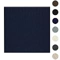 ZOWZOW Carpet Tiles Peel and Stick 24” x 24”, Self Adhesive Soft Padded Flooring Stickers, Dark Blue Home Decor for Bedroom Living Room Office, 20 Tiles & 80 sq ft per Box