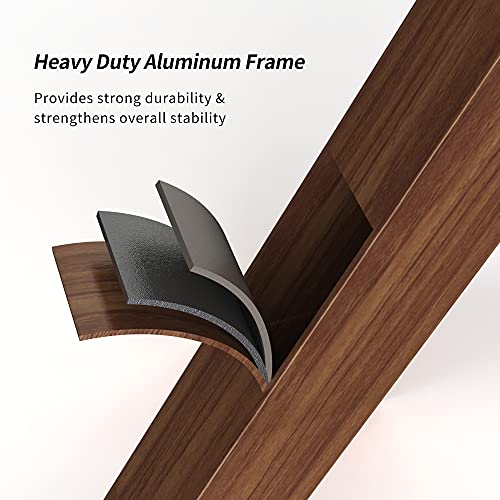 Purple Leaf 7 Pieces Outdoor Dining Set For Outside Garden Porch Patio Dining Furniture Set With 2 Patio Swivel Chairs&4 Fixed Cushioned Dining Chairs And 1 Rectangular Dining Table #TOP6