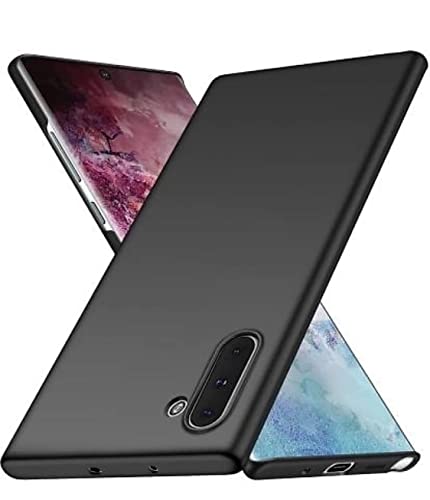 Image of Mobile Back Cover Case for Samsung Galaxy Note10, SM-N970F /DS (Silicone Case|CameraProtection|Black SC1510)