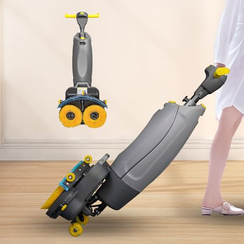 3-in-1 Handkehrmaschine mit 360° Drehung und einstellbarer Geschwindigkeit für Hotels, Fabriken und Einkaufszentren