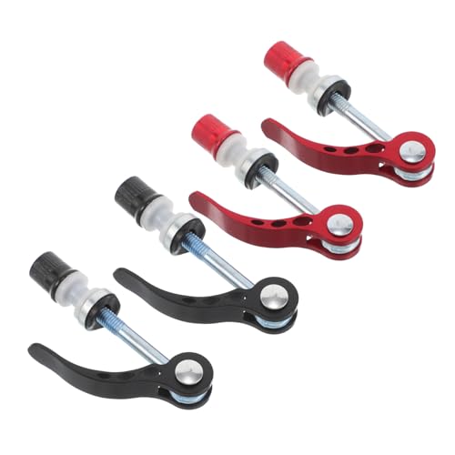 Abaodam Bike Seatpost Quick Release Lever Aluminum Alloy Saddle Tube Clamp Easy Install for Mountain Bikes