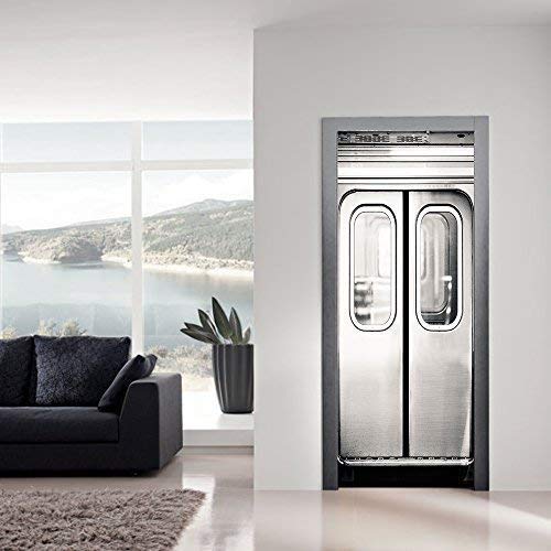 Wallflexi - Adhesivo Decorativo para Pared, diseño de Pared con Texto en inglés Mural Lift Office, para salón, guardería, Restaurante, Hotel, café, decoración, extraíble, Autoadhesivo, Multicolor