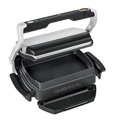 Tefal OptiGrill XL GC722D Kontaktgrill, 40 cm x 20 cm, schwarz/Edelstahl & XA7268 OptiGrill Snacking & Baking Backschale… – Bild 7