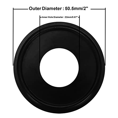 Image of DERNORD Buna-N (NBR) Sanitary Gasket Tri-Clover (Tri-clamp) O-Ring - 1 Inch (Pack of 10)