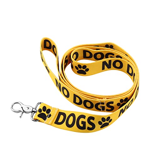 MYSOMY No Dogs/Not Dog Friendly Dog Leash (150cm, Polyester, No Dogs-l) - Image 2
