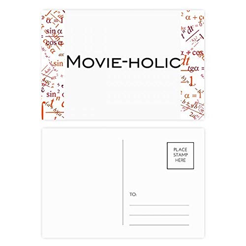 Carte postale Merci élégante formule de film mot-holic lot de 20 cartes multicolores DIYthinker