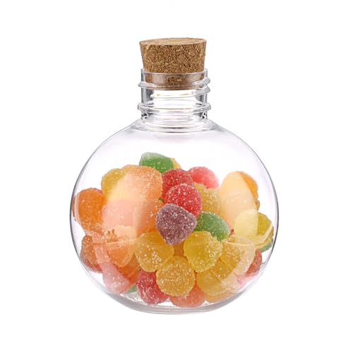 Envases para pociones SUMTree de 5 oz con tapón de corcho, pack de 30 unidades anticaídas 3