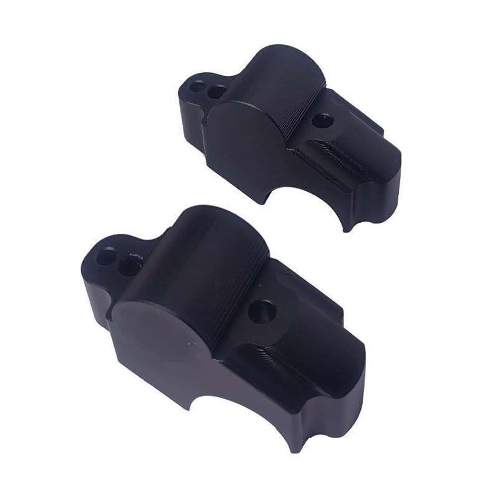 Adaptateur guidon moto Harley Street Bob finition alu robuste
