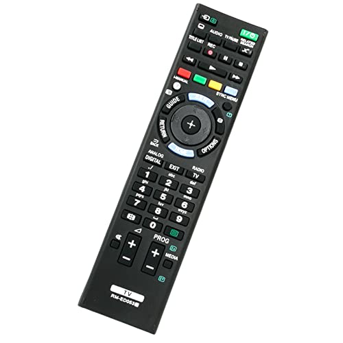 VINABTY RM-ED053 Replacement Remote Control fit for Sony Bravia TV KDL-32W605A KDL-24W605A KDL-32W503A KDL-50W655A KDL-42W655A KDL-32W655A KDL-42W650A KDL-32W650A KDL-42W651A KDL-32W651A KDL-42W653A - Image 2