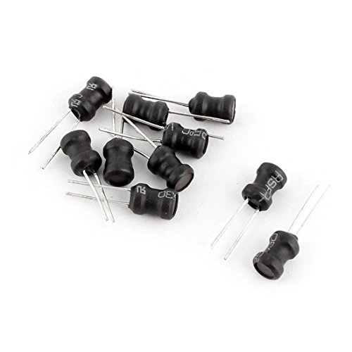 Aexit 18MH Inductance Transformer Shielded 2P Radial Lead Type DIP Inductors Electric Component Power Transformer 6mmx8mm 10pcs
