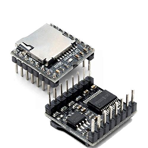ランフィー 2個 DFPlayer ミニ MP3 プレーヤーモジュールの Arduino