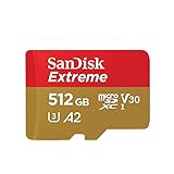 sandisk 4k video Pais de origen: China SanDisk 512GB 512G microSDXC [Extreme 160MB / s] microSD Micro SD SDXC UHS 4K U3 V30 A2 C10 Class 10 SDSQXA1-512G Mobile Phone Memory Card
