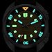 Imagen de BERNY Reloj Automático para Hombres 200M Impermeable Buceo Mecánico Super Luminoso