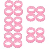 BESTYASH 20stücke Koffer-radabdeckungen Geräuschreduzierende Und Stoßdämpfende Schutzhauben Für Gepäckrollen Lärmminderung Und Bodenschutz