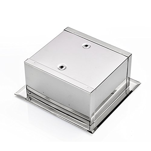 Luant Recessed Paper Holder For Bathroom Storage, Stainless Steel, Polished Chrome #TOP2