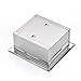 LUANT Recessed Paper Holder for Bathroom Storage, Toilet roll Holder, Stainless Steel, Polished Chrome