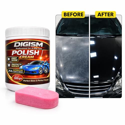 Image of Car & Bike Multi Surface Polish Cream | Restores Shine | Removes Dullness & Minor Scratches | Long-Lasting Gloss Protection (Pack of 2)